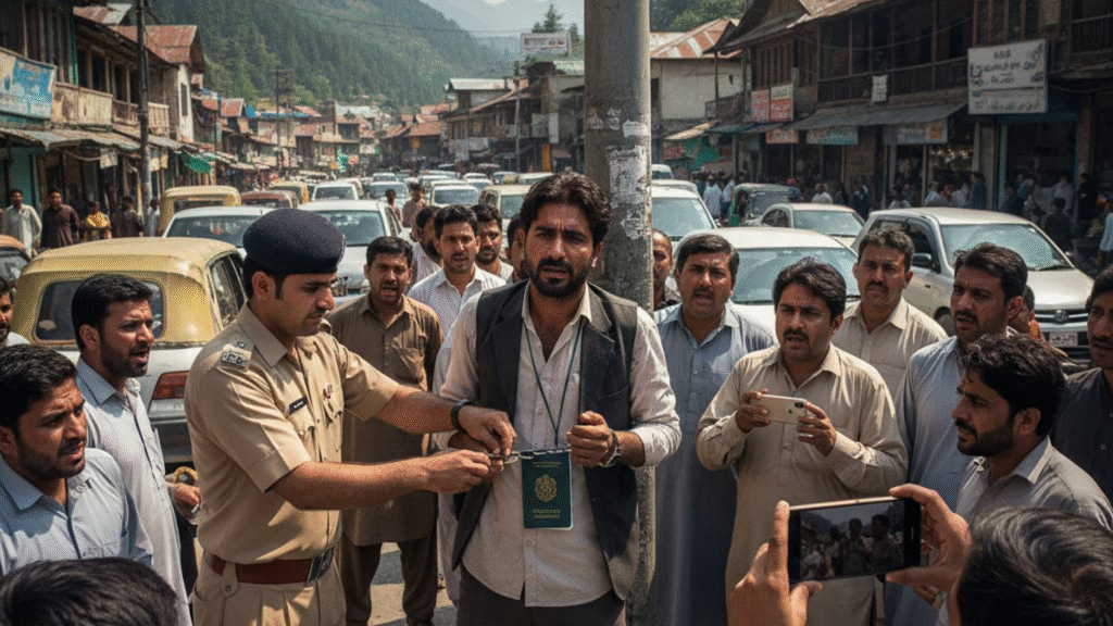 Murree: Policeman Handcuffs Overseas Pakistani to Pole in Public, Sparks Outrage